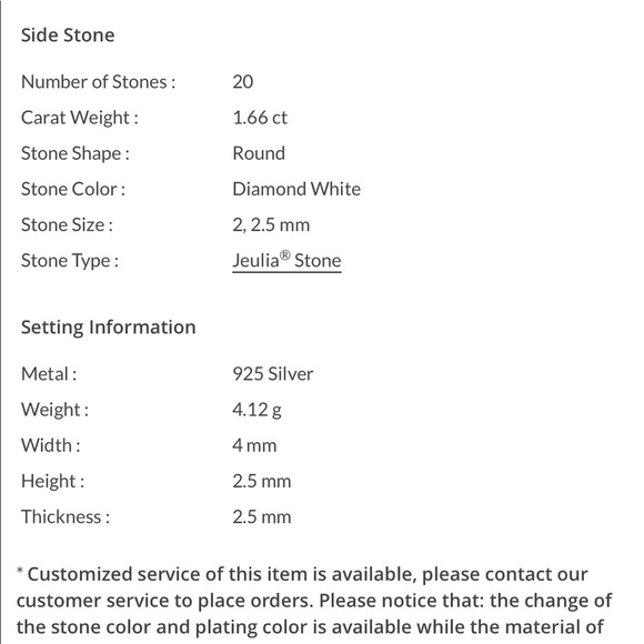 Stackable *New Jeulia cocktail rings. - Picture 6 of 6